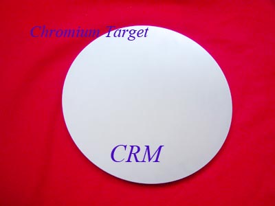 Disk Chromium spttering target