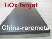TiOx sputtering target