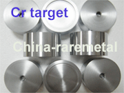 Chromium sputtering target 3N5 