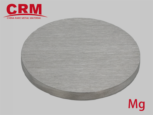 High pure metal Magnesium sputtering target 4N 