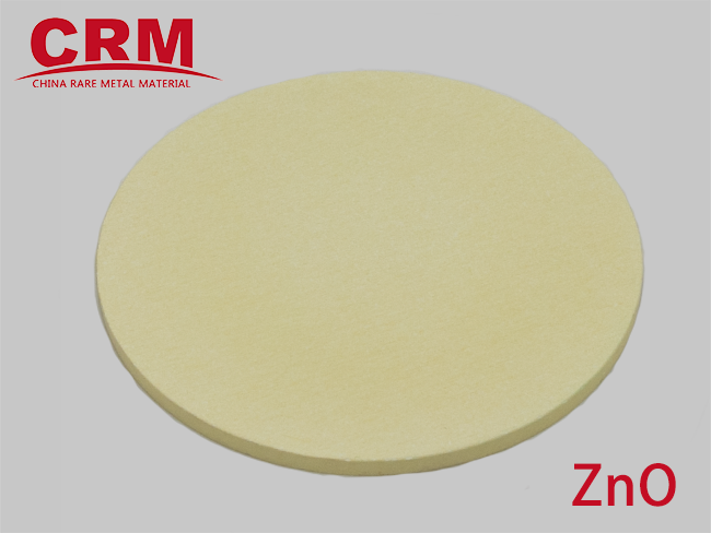 Zinc oxide sputtering target